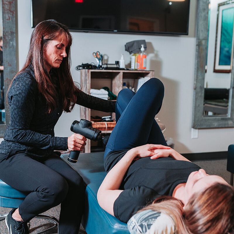 The AccuSpina spinal decompression table at Foudy Chiropractic