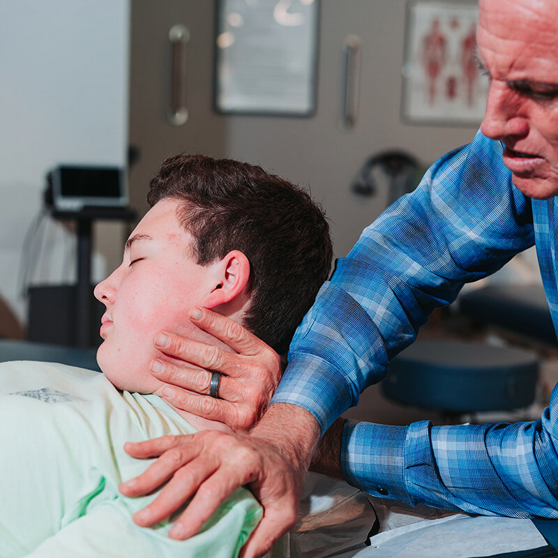 Gentle cervical care for headaches at Foudy Chiropractic